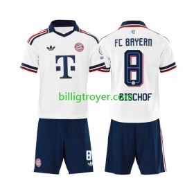 Billige Fotballdrakter Bayern München Tom Bischof 8 Barn Bortedraktsett 2026/27 Kortermet